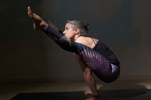 Ramona Kamm praktizert Ashtanga Yoga